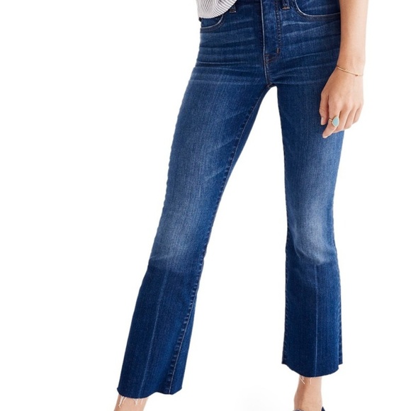 Madewell Denim - Madewell Cali-Demi Boot Cropped Jeans Size 29